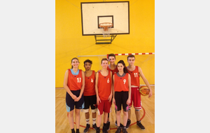 Equipe de basket du lycée Diderot et de futsal