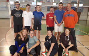 Dernière rencontre de district de sport collectif(volley,futsal)le mercredi 11 décembre.