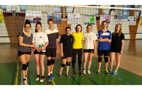 1ère journée district en volley