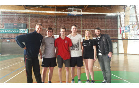 1ères rencontres de volley pour la saison 2015/2016