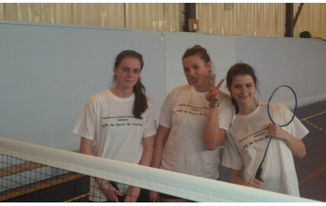 Championnats départementaux de badminton à Béthune le 16 mars 2016