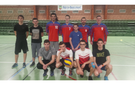 Finale du championnat départemental de volley 2017 à Hénin.